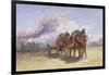 Elephant Battery, 1864-William 'Crimea' Simpson-Framed Giclee Print