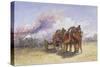 Elephant Battery, 1864-William 'Crimea' Simpson-Stretched Canvas