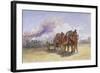 Elephant Battery, 1864-William 'Crimea' Simpson-Framed Giclee Print