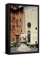 Elephant Bearing an Egyptian Obelisk, 1667-Giovanni Lorenzo Bernini-Framed Stretched Canvas