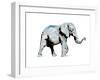 Elephant Blues-OnRei-Framed Art Print