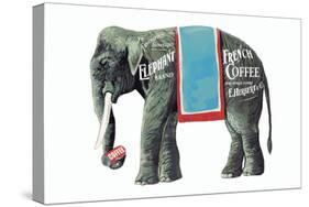 Elephant Brand French Coffee-null-Stretched Canvas