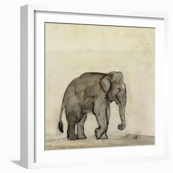Elephant, C.1790-Gungaram Tambat-Framed Giclee Print