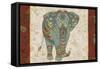 Elephant Caravan IA-Daphne Brissonnet-Framed Stretched Canvas