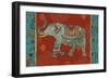 Elephant Caravan IIM-Daphne Brissonnet-Framed Art Print