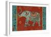 Elephant Caravan IIM-Daphne Brissonnet-Framed Art Print