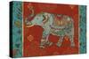 Elephant Caravan IIM-Daphne Brissonnet-Stretched Canvas