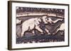 Elephant Carving on a Moonstone at the Abhayagiri Monastery-Matthew Williams-Ellis-Framed Photographic Print