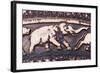 Elephant Carving on a Moonstone at the Abhayagiri Monastery-Matthew Williams-Ellis-Framed Photographic Print