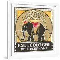 Elephant Cologne-null-Framed Art Print