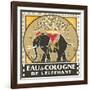 Elephant Cologne-null-Framed Art Print