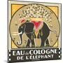 Elephant Cologne-null-Mounted Art Print