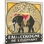 Elephant Cologne-null-Mounted Art Print