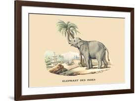 Elephant d'Inde-E.f. Noel-Framed Premium Giclee Print