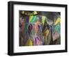 Elephant Decorated with Colorful Painting, Jaipur, Rajasthan, India-Keren Su-Framed Photographic Print