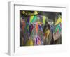 Elephant Decorated with Colorful Painting, Jaipur, Rajasthan, India-Keren Su-Framed Photographic Print