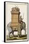 Elephant Employed in War by Indians in Ancient Times-null-Framed Stretched Canvas