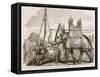 Elephant Equipped for Battle-null-Framed Stretched Canvas