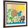 Elephant Family-Z Studio-Framed Art Print