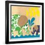 Elephant Family-Z Studio-Framed Art Print