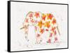 Elephant Flower-Beverly Dyer-Framed Stretched Canvas