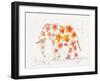 Elephant Flower-Beverly Dyer-Framed Art Print
