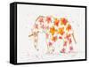 Elephant Flower-Beverly Dyer-Framed Stretched Canvas