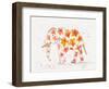 Elephant Flower-Beverly Dyer-Framed Art Print