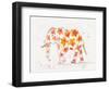 Elephant Flower-Beverly Dyer-Framed Art Print
