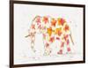 Elephant Flower-Beverly Dyer-Framed Art Print