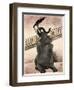 Elephant Gray Barnum and Bailey-null-Framed Giclee Print