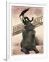 Elephant Gray Barnum and Bailey-null-Framed Giclee Print