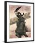 Elephant Gray Barnum and Bailey-null-Framed Giclee Print