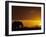 Elephant Grazing at Sunset, Tarangire National Park, Tanzania-Merrill Images-Framed Premium Photographic Print