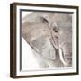 Elephant Grooves II-Annie Warren-Framed Art Print