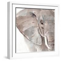 Elephant Grooves II-Annie Warren-Framed Art Print