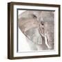 Elephant Grooves II-Annie Warren-Framed Art Print