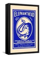 Elephant Head-null-Framed Stretched Canvas