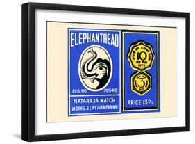 Elephant Head-null-Framed Art Print