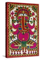 Elephant Headed God Ganesh-null-Stretched Canvas