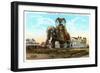 Elephant Hotel, Atlantic City, New Jersey-null-Framed Art Print