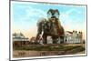 Elephant Hotel, Atlantic City, New Jersey-null-Mounted Art Print