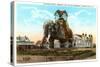 Elephant Hotel, Atlantic City, New Jersey-null-Stretched Canvas
