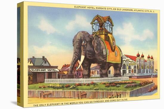 Elephant Hotel, Atlantic City, New Jersey-null-Stretched Canvas