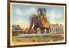 Elephant Hotel, Atlantic City, New Jersey-null-Framed Art Print