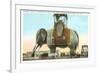 Elephant Hotel, Atlantic City, New Jersey-null-Framed Premium Giclee Print