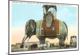 Elephant Hotel, Atlantic City, New Jersey-null-Mounted Art Print
