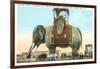 Elephant Hotel, Atlantic City, New Jersey-null-Framed Art Print