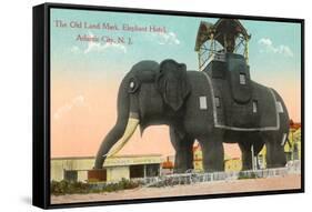 Elephant Hotel, Atlantic City-null-Framed Stretched Canvas