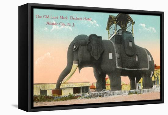 Elephant Hotel, Atlantic City-null-Framed Stretched Canvas